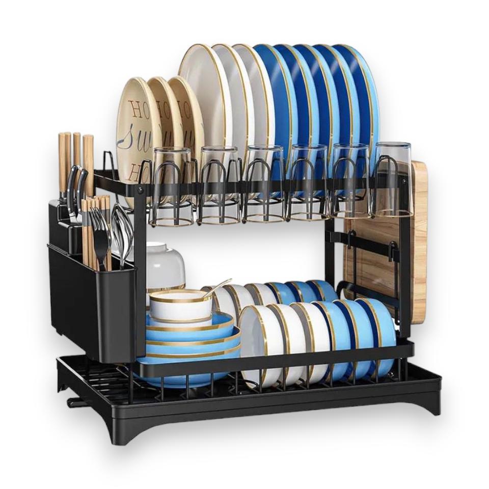 Escurridor para Trastes de Cocina de Acero Inoxidable - Organizador de  Utensilios y Cubiertos (65x80 cm) - ELE-GATE