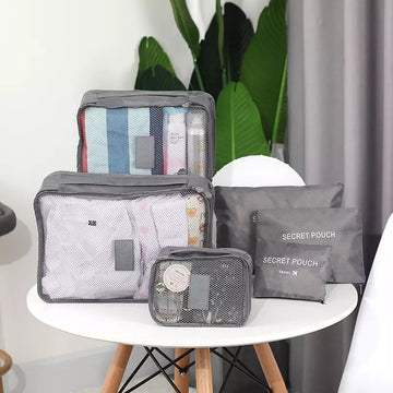 Organizador de maleta para viaje (6pcs)