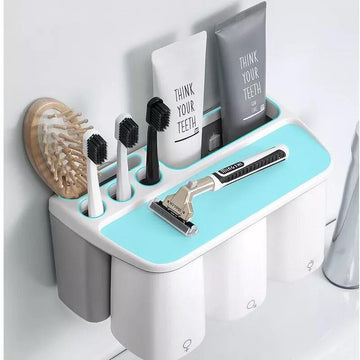 Organizador para baño de 3 vasos