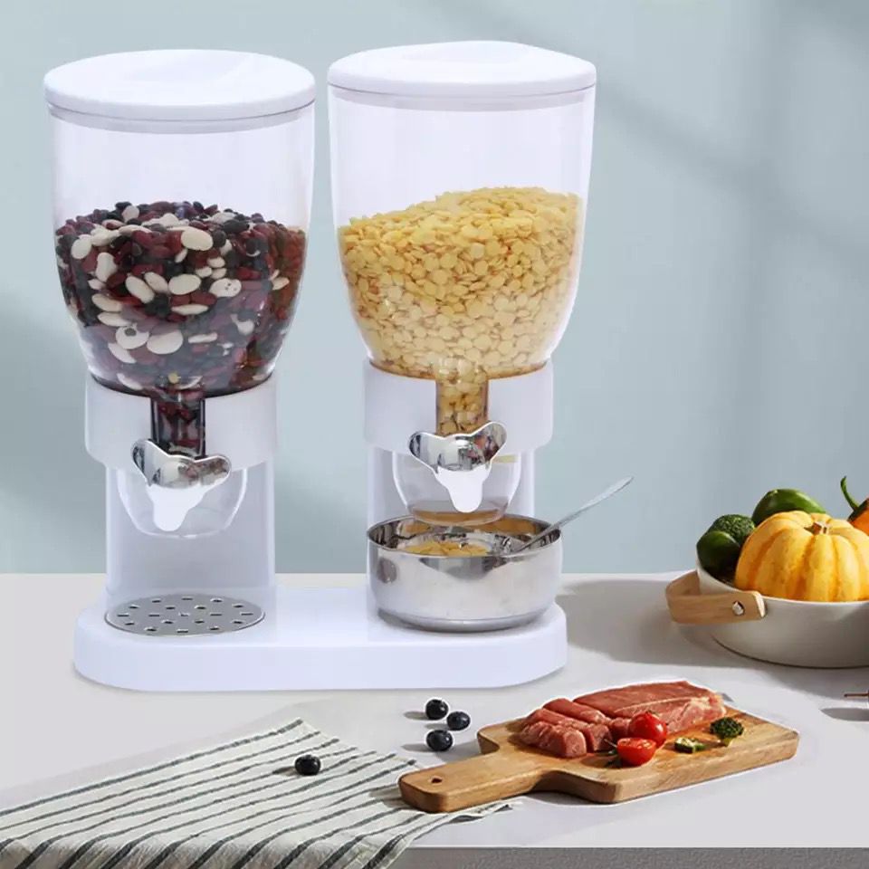 Dispensador de cereal y menestra