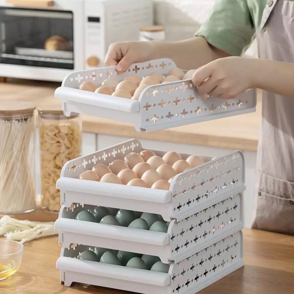 Bandeja de plástico para 30 huevos