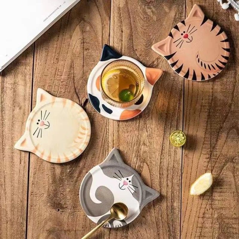 Set de posavasos gatito